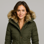 Chaqueta acolchada con forro suave