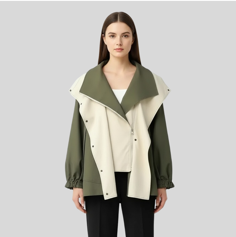 FLOR™| Cortavientos elegante