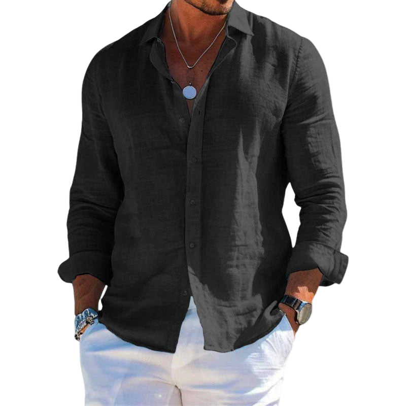 Camisa de lino Fontaine