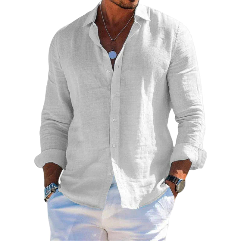 Camisa de lino Fontaine