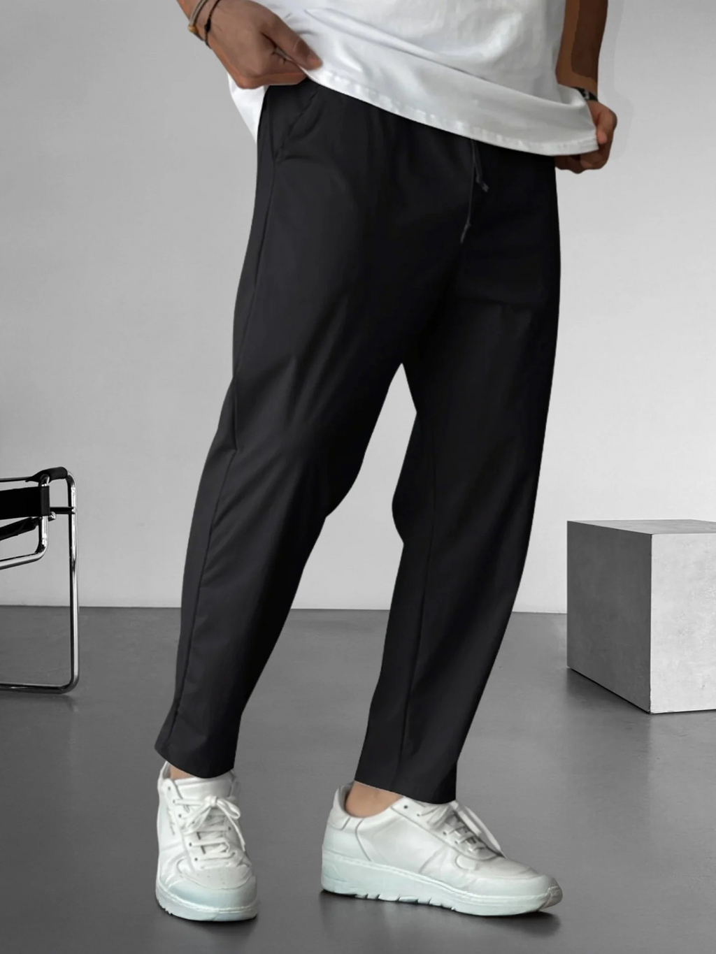 Pantalones Essential Tapered